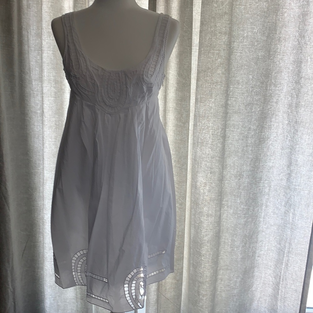 White summer dress from 2B Bebe